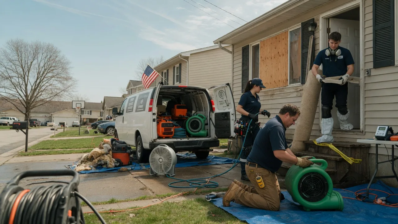Water Damage Restoration in Mohall, ND near me